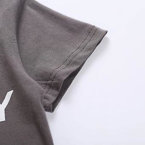 2023 Kysy Minulta Ninja-Naamioistani T-paita Karate Taistelulajien Aikuisille Tee Top (XS Vaaleanharmaa)