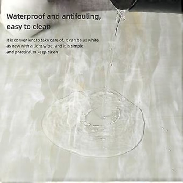 Marmorimainen itseliimautuva tapetti keittiön työtasolle, kaappiin, vedenkestävä DIY (80*300)