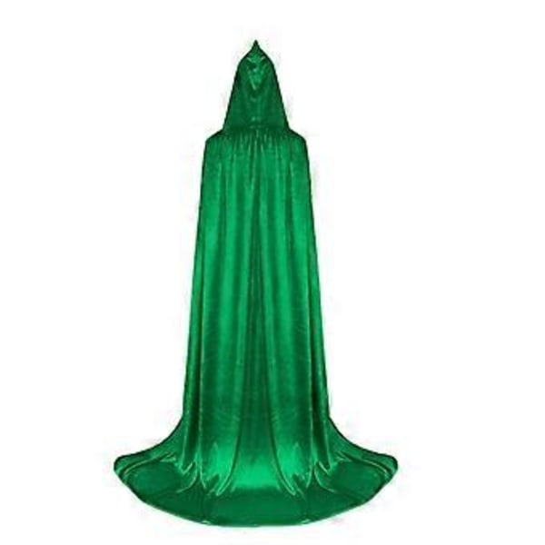 Halloween Kappe Halloween Kappe Cosplay Maskerade Kostume Heksekappe Hekse Elf Kappe Troldmandskostume (M Sort)