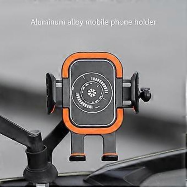 Cykeltelefonhållare, Universal för Cyklar och Motorcyklar, Aluminium