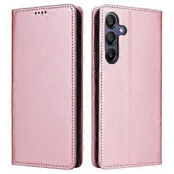 För Samsung Galaxy A16 5G/A16 4G Fodral RFID-blockerande PU Läder Plånboksfodral (Stil F)
