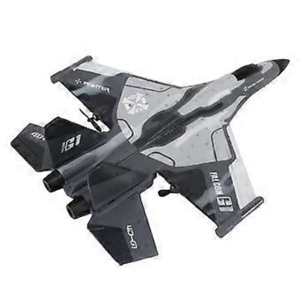 RC Gliderflygplan Lättvikts Flexibel Fjärrstyrd Flygplan med LED-lampa för Barn (3 Batterier)