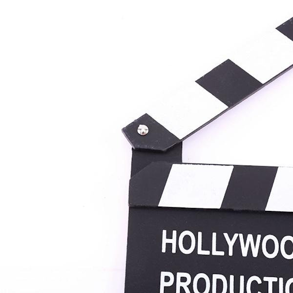 Hollywood-elokuvan klappi, Musta Puinen Ohjaajan Lauta puinen kuva