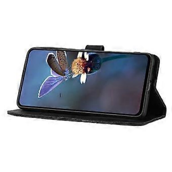 Til Samsung Galaxy A32 5G/M32 5G PU Læder Wallet Cover Blomster Prægning Telefon Cover med Støttefod (Style E)