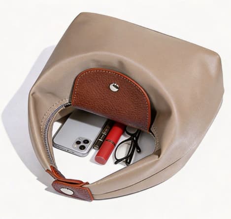 Nylon Multifunksjonell 3-i-1 Underarmsveske Khaki