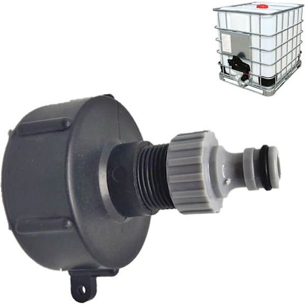 Pikaliitin 1000 litran säiliöön, S60X6 IBC-liitin Multitanks