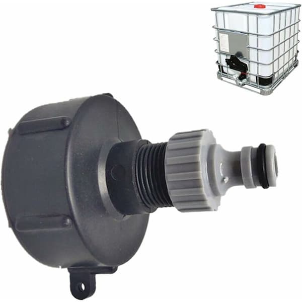 Snabbanslutningsnippel för 1000L tank, S60X6 IBC-koppling Multitanks