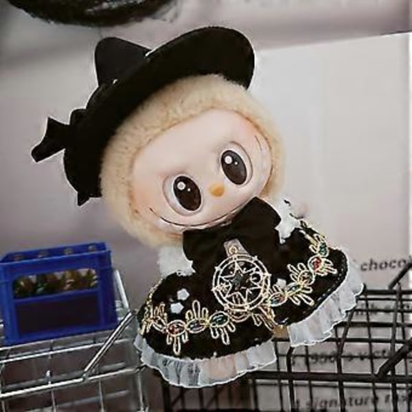 Halloween Plysdukke Tøj Udklædningskostumer DIY Mode Halloween Dukke Outfit til Børn Dukkeelskere Halloween Fødselsdag