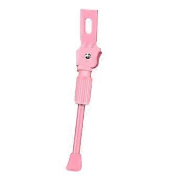 Sykkelstøtte Barn Sykkel Støttefot Legering Terrengsykkel Solid Utendørs Sykler Støtterakker Sykkelholder Sidestøtte (rosa 20 tommer)