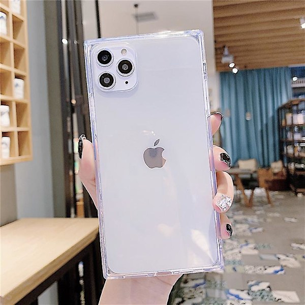 Transparent Square Case Transparent Iphone12promax