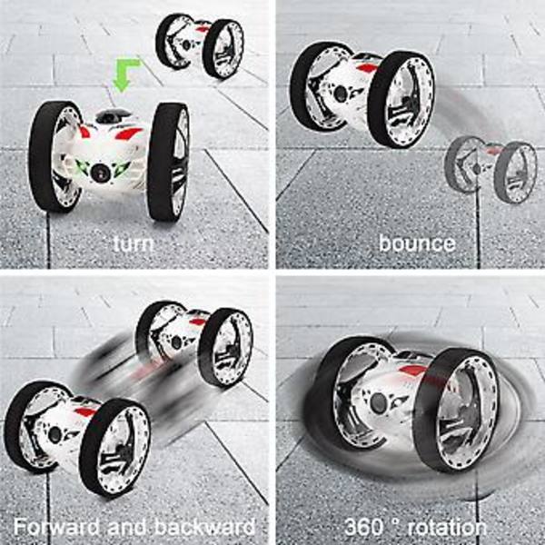 Intelligent Hoppbil Tre Färger Stunt 360 Grader Fjärrstyrd Leksaksbil