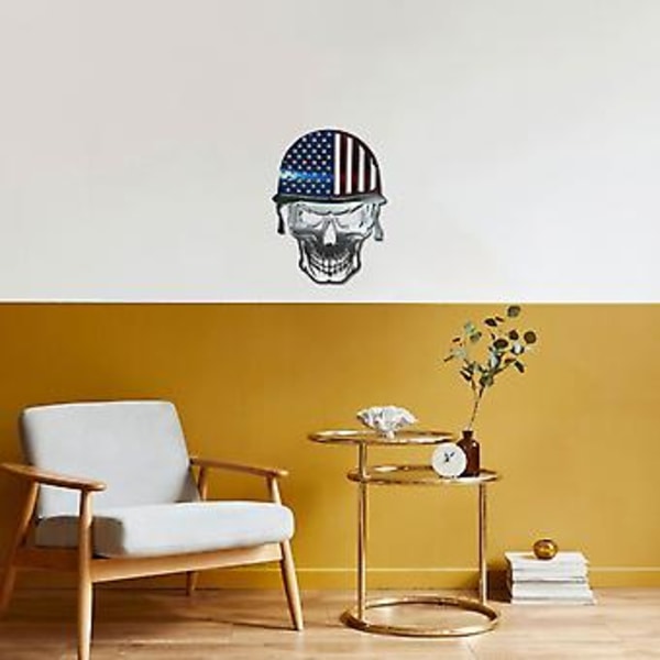 Metall Stealie Skylt Väggkonst Dead - Steal Your Face Art