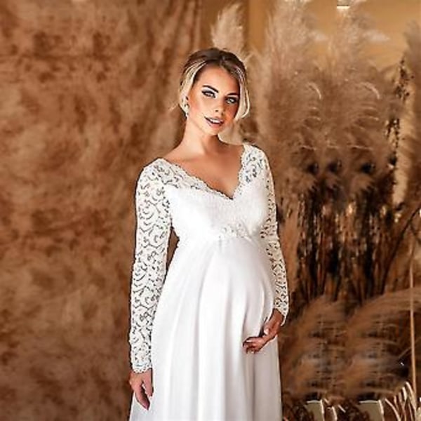 Hvite Graviditetskjoler Til Babyshower M