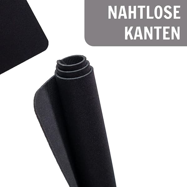 Musematte svart 180x220