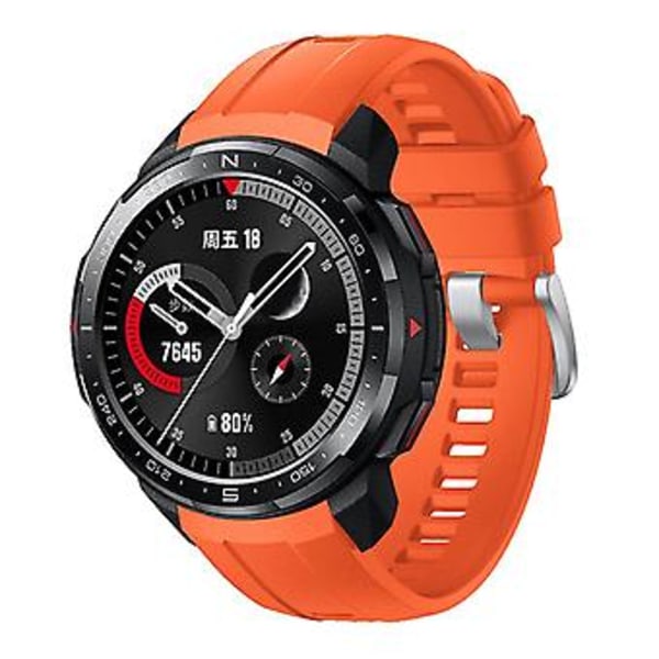 Armband för Huawei Honor GS Pro Silikon Rem Armband Klocka (Vit)