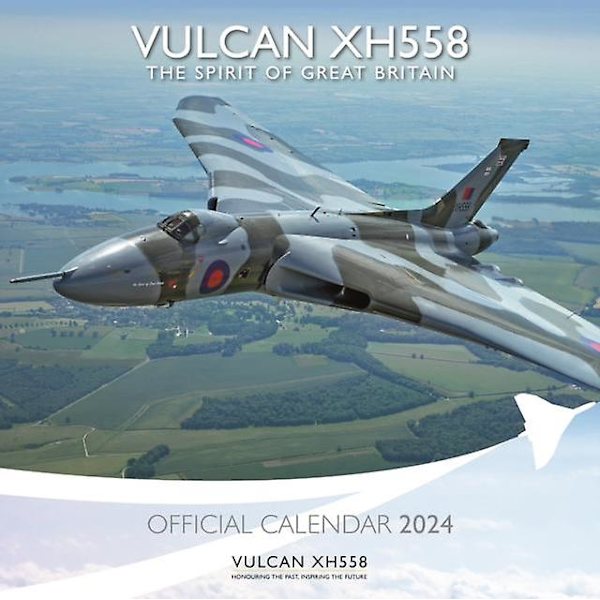 Vulcan XH558 Square Wall Calendar 2024 Fyndiq
