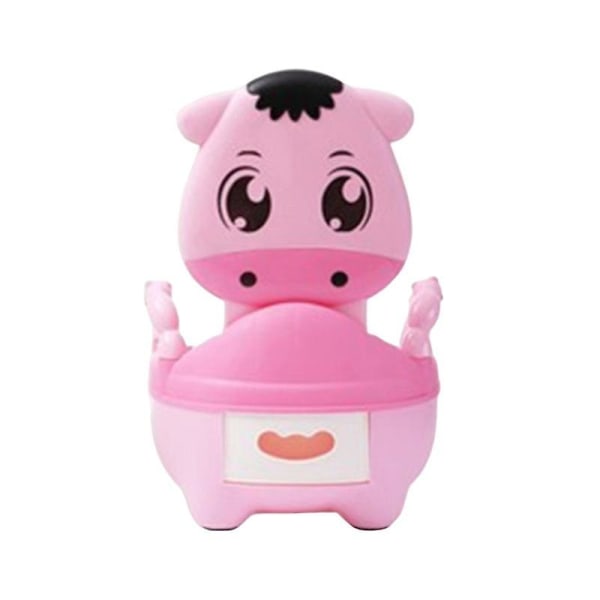 Cartoon Baby Toilet Waterproof PP Ergonomic Design Infant Training Potty for Home E