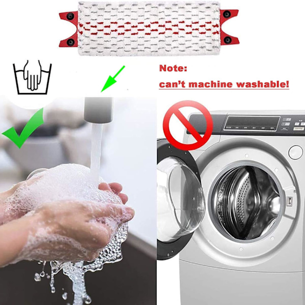 2 Kestävää Mikrokuitu Mopinpäätä Vileda UltraMax -mopille