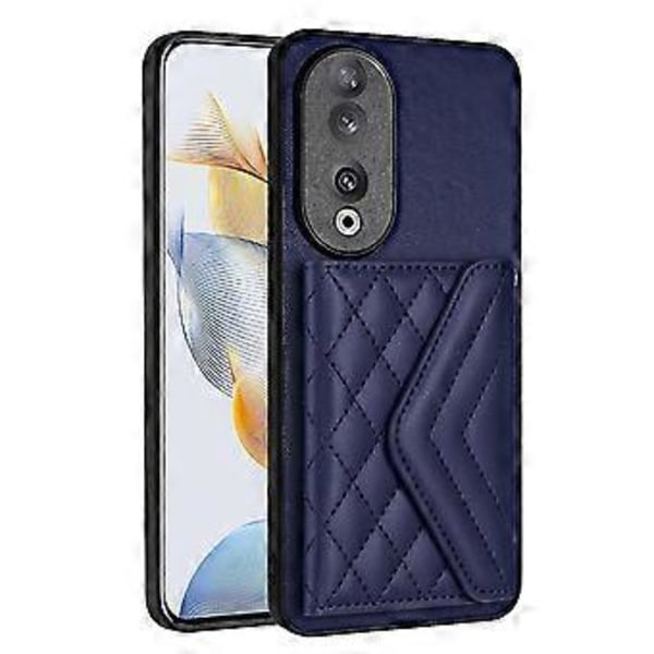 YB Læderbelægning Serie-8 Til Honor 90 Cover Støtteben RFID-blokering Telefon Kort Etui()
