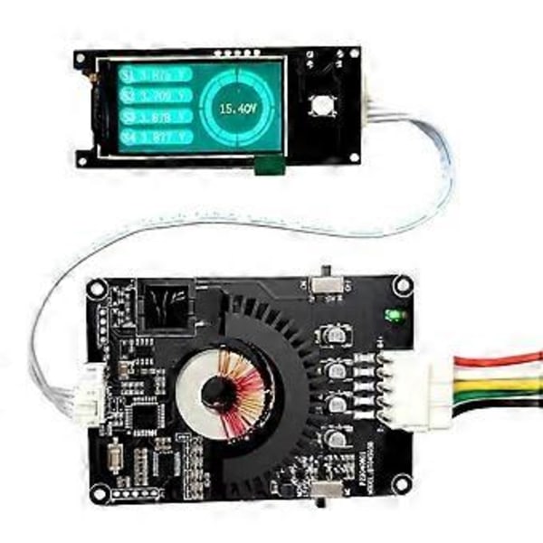 3S 4S Aktiv Balansbräda Li-Ion LiFePo4 Equalizer Balanser BMS Batteripaket Transformator Balansering