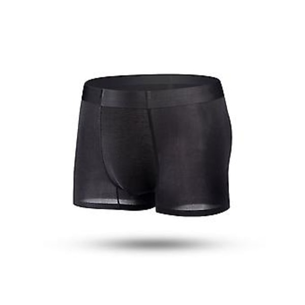 Mäns Silkeslena Boxer Briefs Kort Ben Underkläder Pack - Hälsa Att Bära ( )