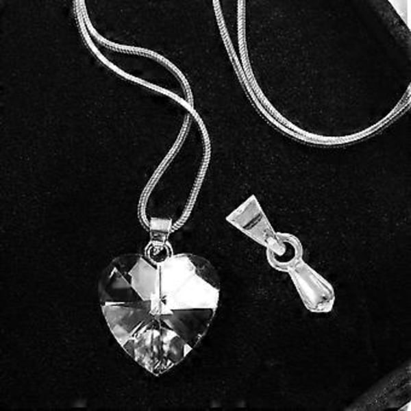 100 st Hängsmycke Halsband DIY Lås Kopplingar Halsband Nypa Klämma Spännen