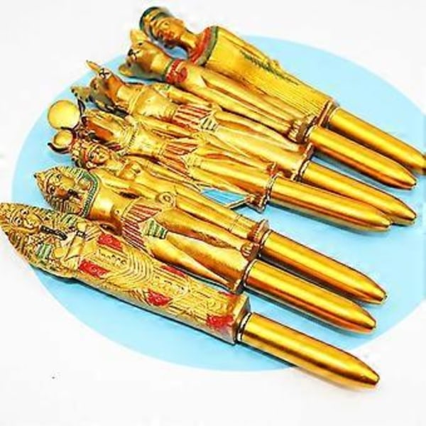 10 stk Kuglepenne Skrivepenne Egyptiske Elementer Penne Kontor Skoleartikler
