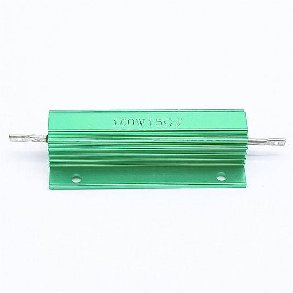 Aluminiumshus modstand, 25W 2,5 Ohm 5% trådvundet transducer effektmodstand