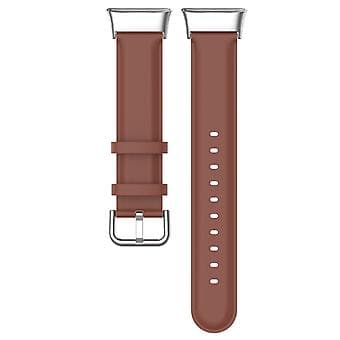Læder Urrem Soft Material WatchBand Håndledsrem til Redmi Watch 3 Lite 3 (Pink)