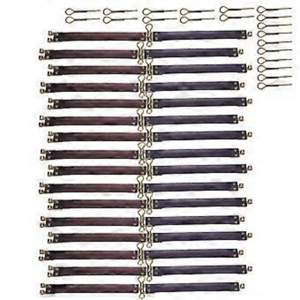 20 st Metall Interna Flexramar Retro för Myntplånböcker Väskor Pennfodral DIY Tillbehör