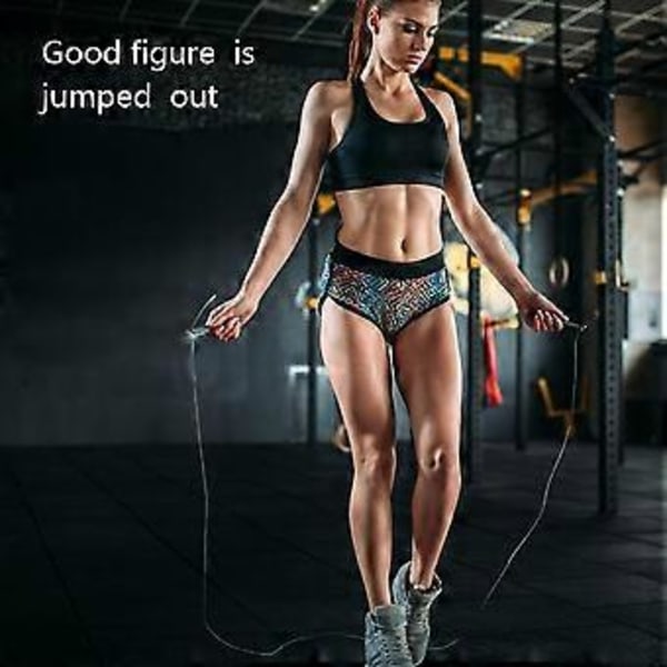 Speed Jump Rope Ultra-Premium Hybrid, Enkel Hållbar Beständig Design för Högintensiva Träningspass, Justerbar för att Passa Alla Storlekar för Double Unders och