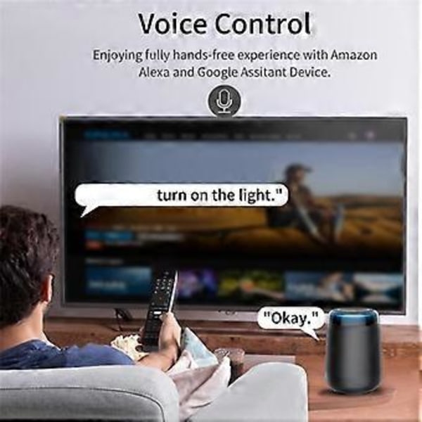 4CH WiFi Smart Switch 85-265V USB 5V 2.4G WiFi Smartlife Hemautomation Modul för IFTT Alexa Home