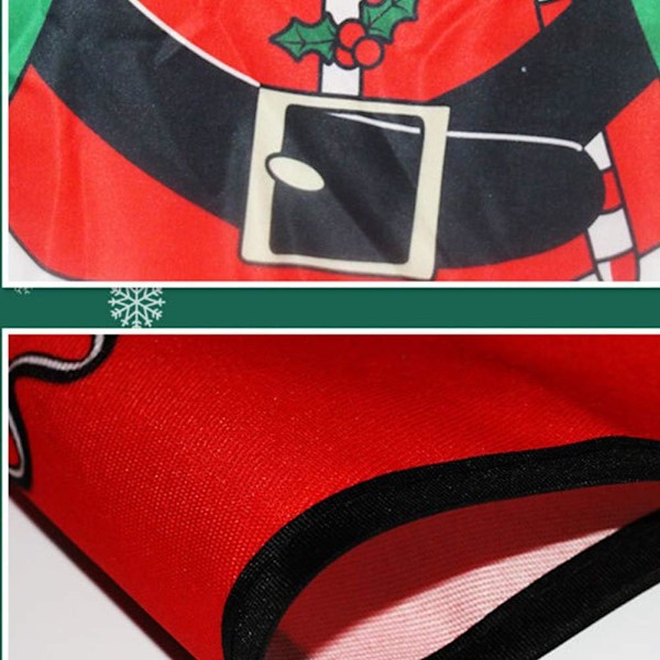 Jul Förkläde, Vuxen Jul Kockförkläde Jul Kockning