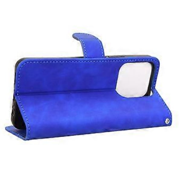 For Honor X6b 4G Læder Etui Hud-Følelse Anti-Drop Pung Flip Telefon Cover (Style C)