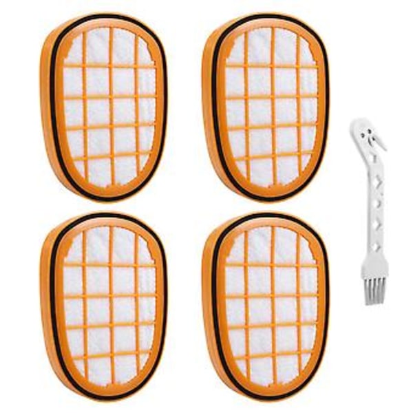 4 kpl Suodattimia SpeedPro Max Aqua Käsikäyttöiselle Imurille FC6812 FC6813 FC6822 FC5005/01 Vaihto
