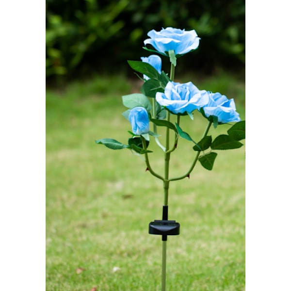 2 Solrosblommiga Ljus med LED Solrosblommiga Ljus som Byter Färg