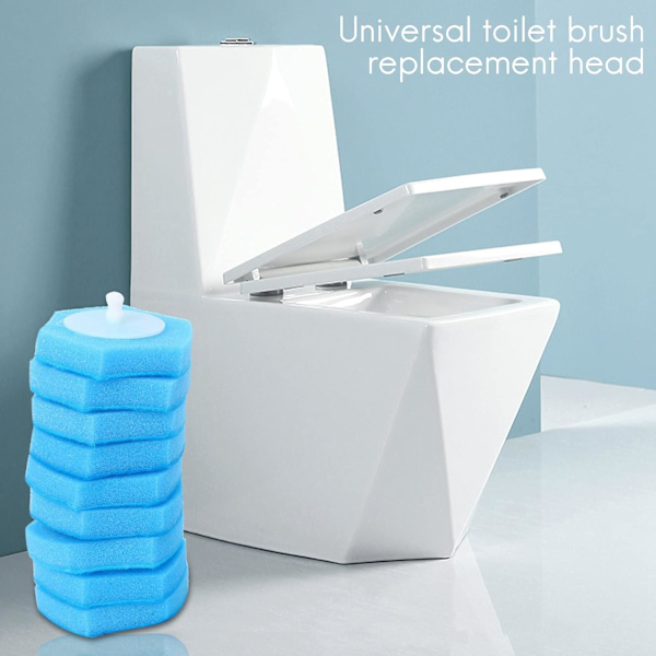 32 kappaletta WC-tikun vaihtopäätä, WC-puhdistusaineen vaihtopäätä, D