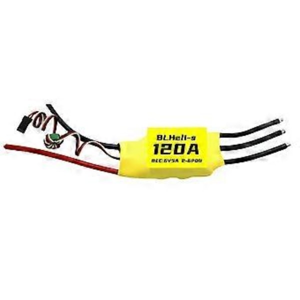 BLHeli 120A Børsteløs ESC 6V 5A BEC 2-6S for RC FPV Fastvinget Multirotor Drone DIY Deler A