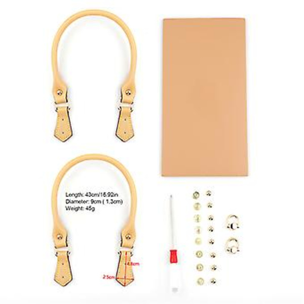 Läpinäkyvä PVC DIY-käsityölaukkusetti Käsintehty lahjalaatikko - Kestävä ja vedenpitävä kantolaukku ( )