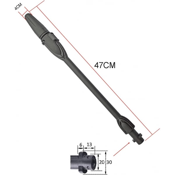 Kärcher-sarjan korkeapainepesurin varaosat, varaosat Krcher K2 K3 K4 K5