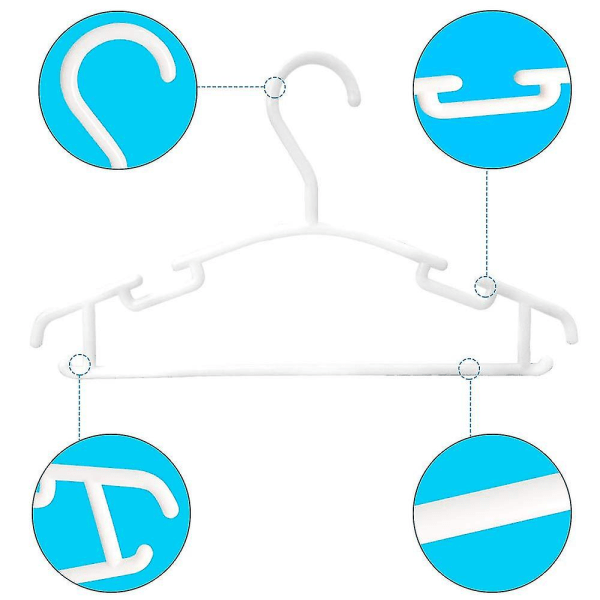 Baby Hangers 40pack Baby Coat Hanger Baby Hanger For Clothes Childrens Coat Hanger Baby Clothes