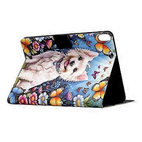 Stativ Etui til iPad (2025)/iPad 10.9 (2022) Tablet Læder Cover med (Hund)