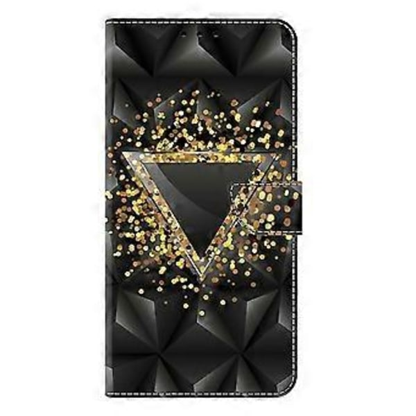 Samsung Galaxy S24 FE -kotelolle PU-nahkainen lompakkokotelo jalustalla (Tyyli I)