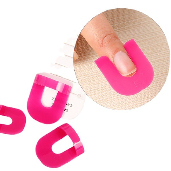 Manikyr Anti-overflow Cover Nagellack Stencil Kit 52 Stycken Nagel P