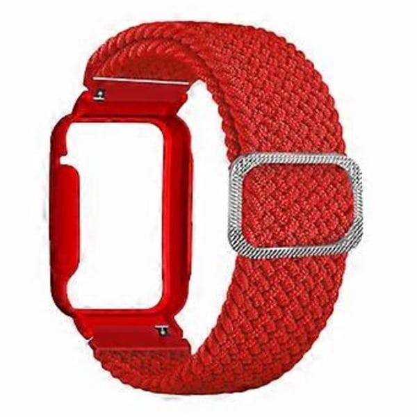 Type I Flettet nylonrem med urkasse til Xiaomi Smart Band 8 Pro (Style I)
