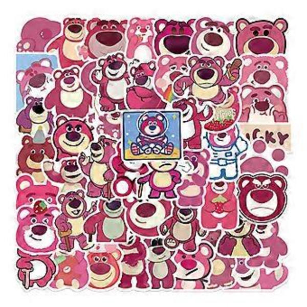 50 st Hello Kitty-klistermärken, Kitty White-tema, vattentäta klistermärken för laptop, vattenflaska, skateboard, bagage, bilstötfångare, Hello Kitty-klistermärken