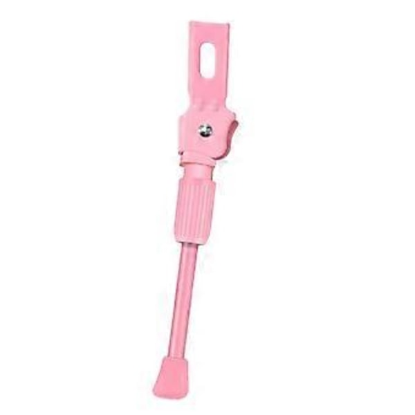 Sykkelstøtte Barn Sykkel Støttefot Legering Terrengsykkel Solid Utendørs Sykler Støtterakker Sykkelholder Sidestøtte (rosa 20 tommer)