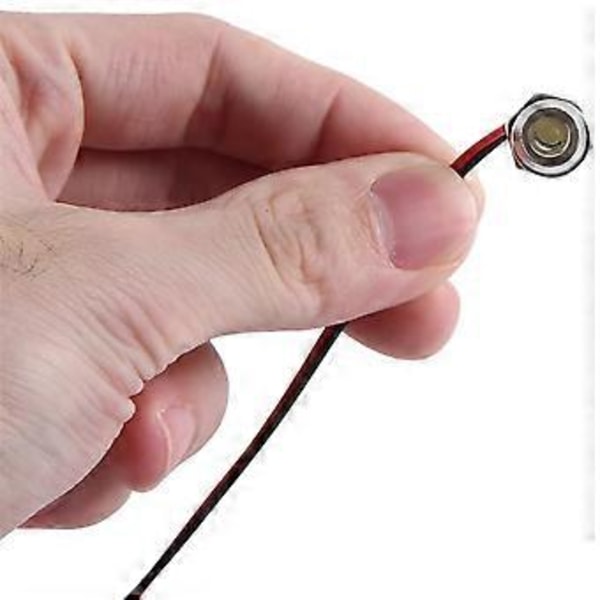 4 LED RC LED-ljuskit för 1/10 RC Bil Lastbil Crawler RC Modell Drift Bil Strålkastare Bakljus, 5mm, Vit