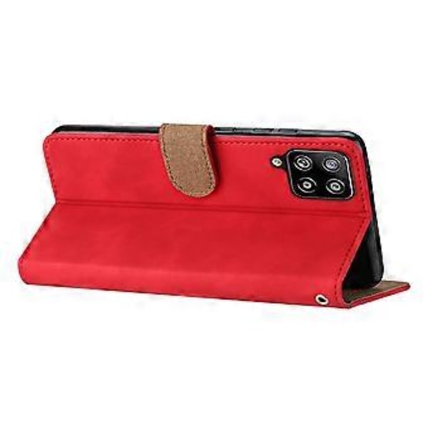 Til Galaxy M32 (Global Version) 4G Telefon Cover (Rød)