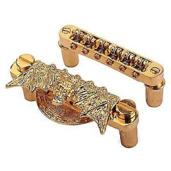 1 kitara Roller Saddle ja Bridge Tailpiece -kielisetti